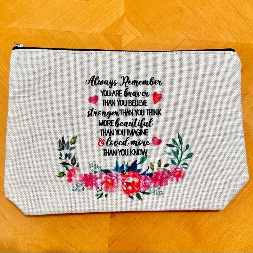 Birthday Make-Up Bag with zipper 1952 - Picture 2 of 3